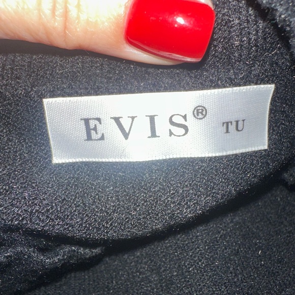 Black Short Sleeve Sweater- One Size-NWOT - Picture 4 of 5